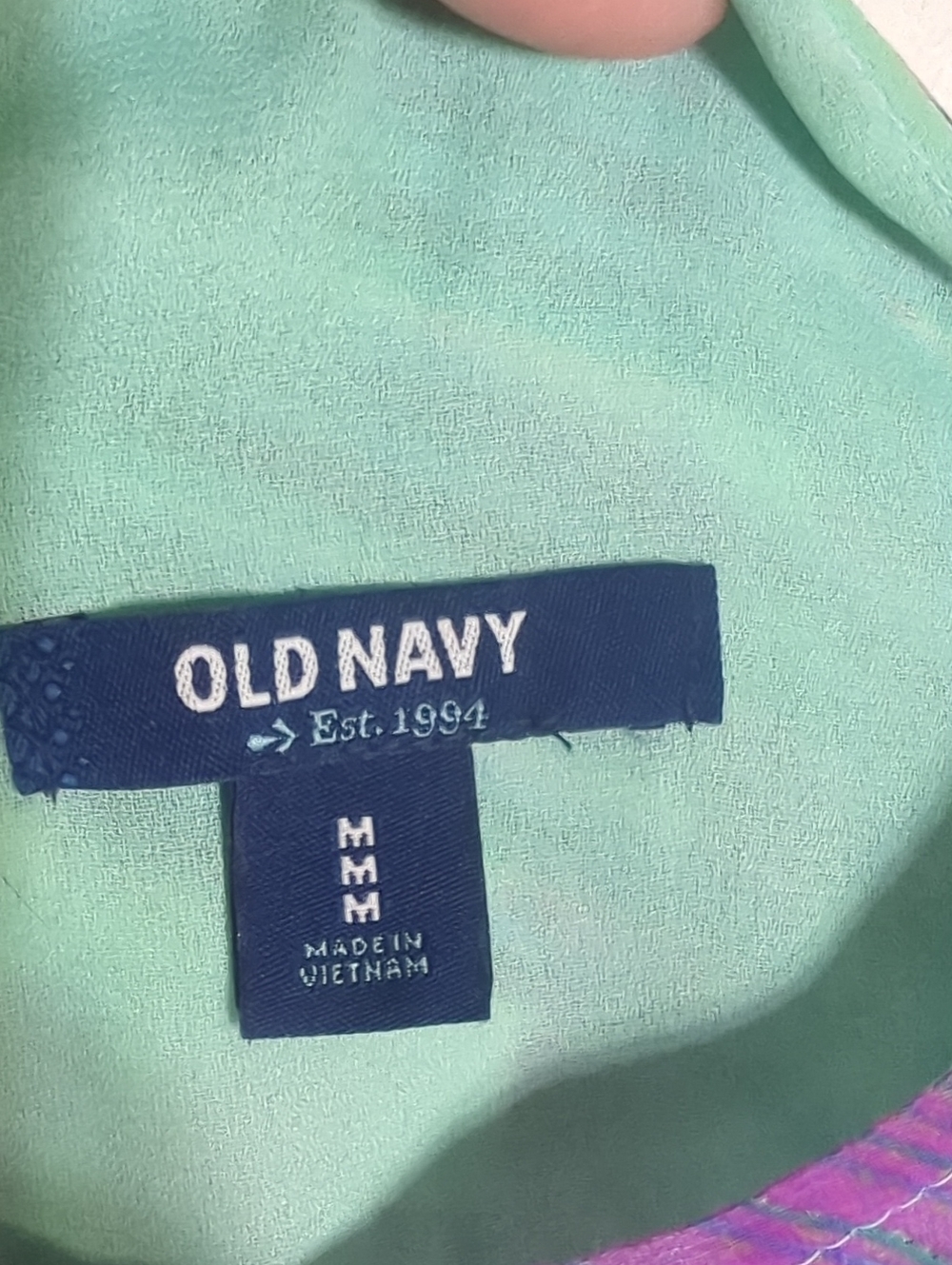 Old Navy Womens Tank Top Lot of 3 Jewel Tone Blues Coastal Boho Flowy Medium - Picture 5 of 16